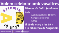 10 Anys d'ÀRTEMIS grup de Dones a Gramenet